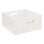 Voir la diapositive 1 : FIVE Boîte de Rangement en Bois  Mix n'Modul  15x31cm Blanc