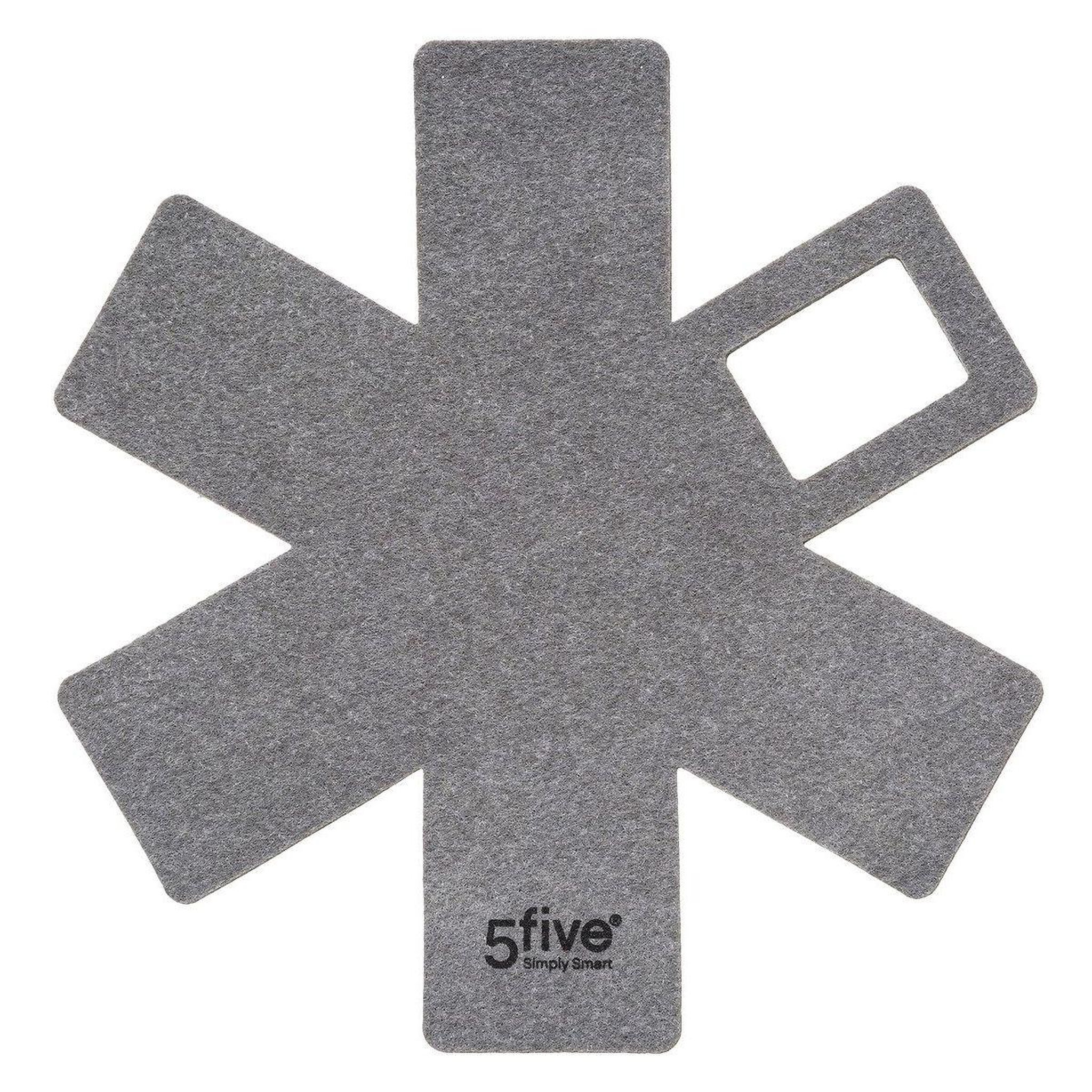 Voir la diapositive 2 : FIVE Protection de poêle anti rayure x6 feutrine