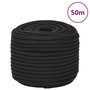 Voir la diapositive 1 : VIDAXL Corde de bateau Noir complet 12 mm 50 m Polypropylene