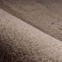 Voir la diapositive 3 : Paris Prix Tapis Uni Doux Poils Longs  Rabbit  60x90cm Taupe
