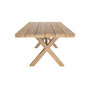 Voir la diapositive 3 : Rendez vous déco Table de jardin en bois de teck massif 8 personnes-Suri