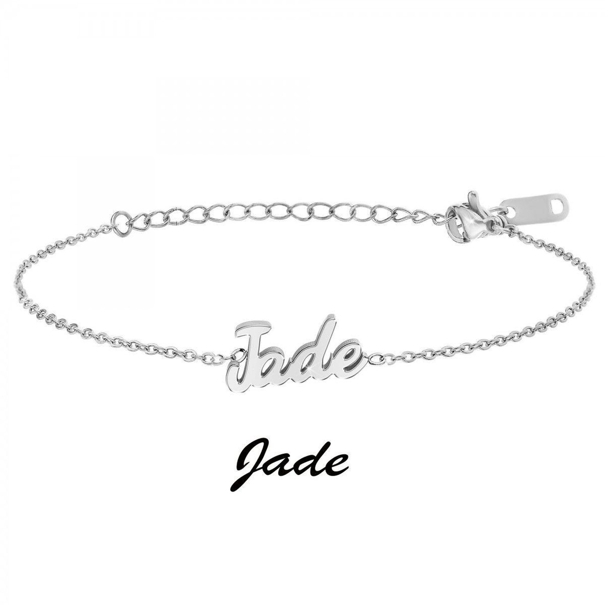 Voir la diapositive 3 : SC CRYSTAL Jade - Bracelet prénom