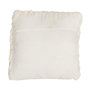 Voir la diapositive 2 : Paris Prix Coussin Déco Carré  Tricoté  40x40cm Blanc