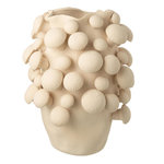 Paris Prix Vase Champignon en Argile  Fungi  46cm Beige