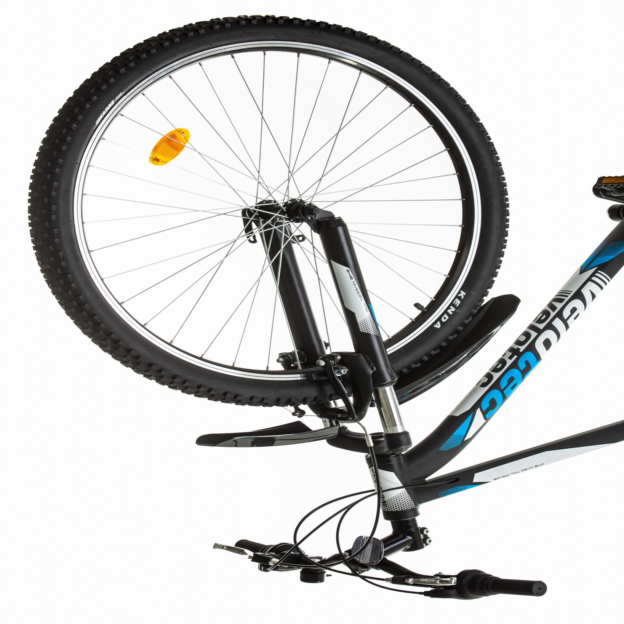 Voir la diapositive 6 : VTT 29'' Cadre Aluminium - Fourche Télescopique - 21 Vitesses avec équipement Shimano ( Dérailleurs, roue libre et poignées )