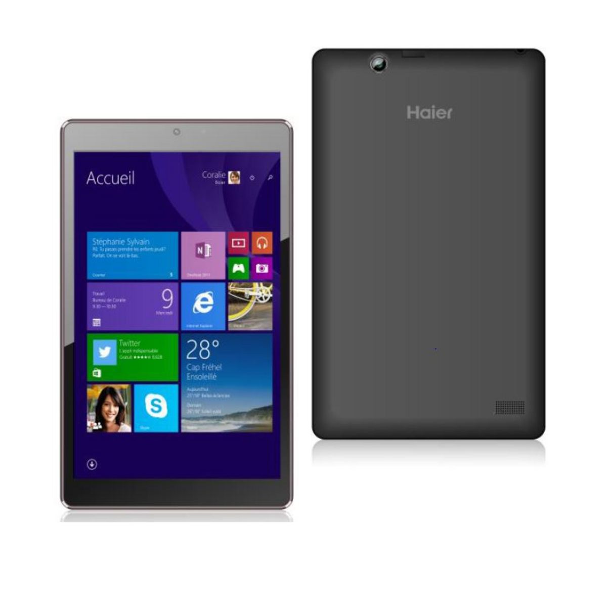HAIER Tablette PAD W800 + clavier Ecran 8" - 16Go - Windows 8.1