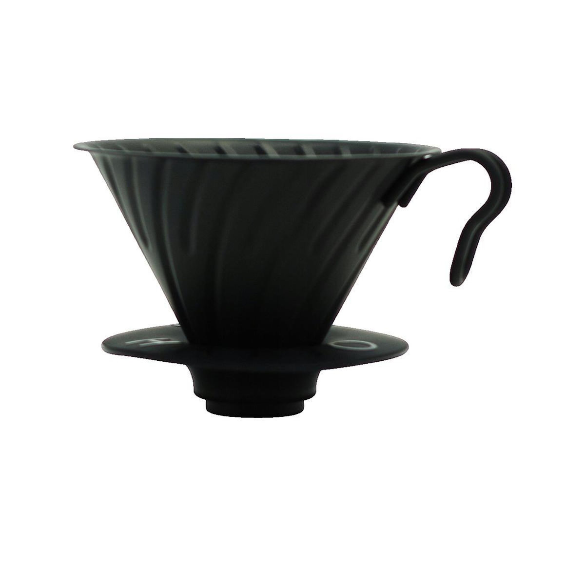 HARIO Dripper à café Hario Drip V60-02 métal noir