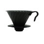 Voir la diapositive 1 : HARIO Dripper à café Hario Drip V60-02 métal noir