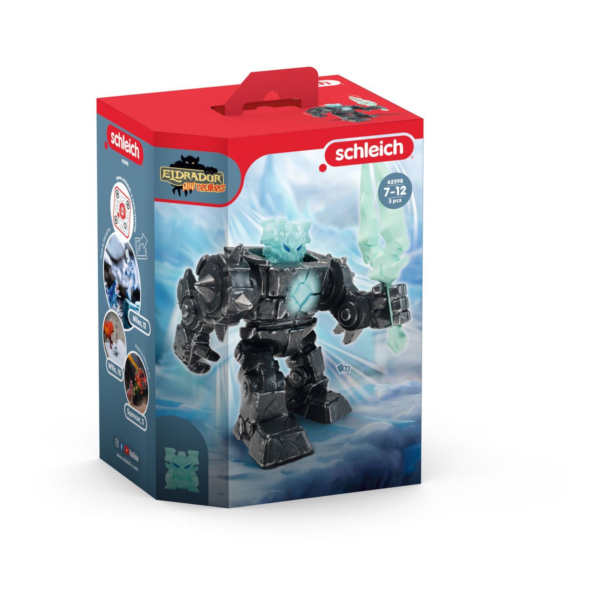 Schleich Cyborg de glace - Eldrador Mini Creatures pas cher - Auchan.fr