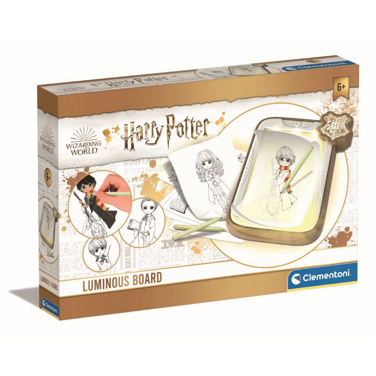 CLEMENTONI Tableau lumineux - Harry Potter