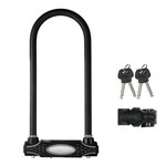 Master lock Antivol Vélo U [A Clé] [Support de Vélo Universel] [Antivol Certifié] [Modèle XL] 8195EURDPROCOLW