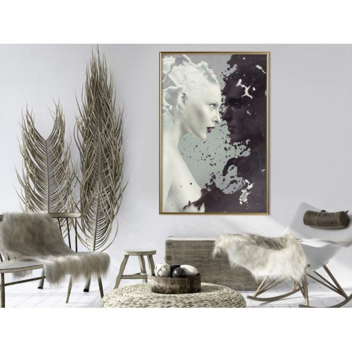 Paris Prix Affiche Murale Encadrée  Complementary Opposites