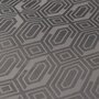 Parure housse de couette fantaisie en satin de coton 110 fils motifs géométriques VALENTINE