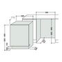 Voir la diapositive 2 : Hotpoint Lave vaisselle LLK 7M121 X EU 14 couverts, 60 cm, 41 dB, semi-encastrable, Départ différé