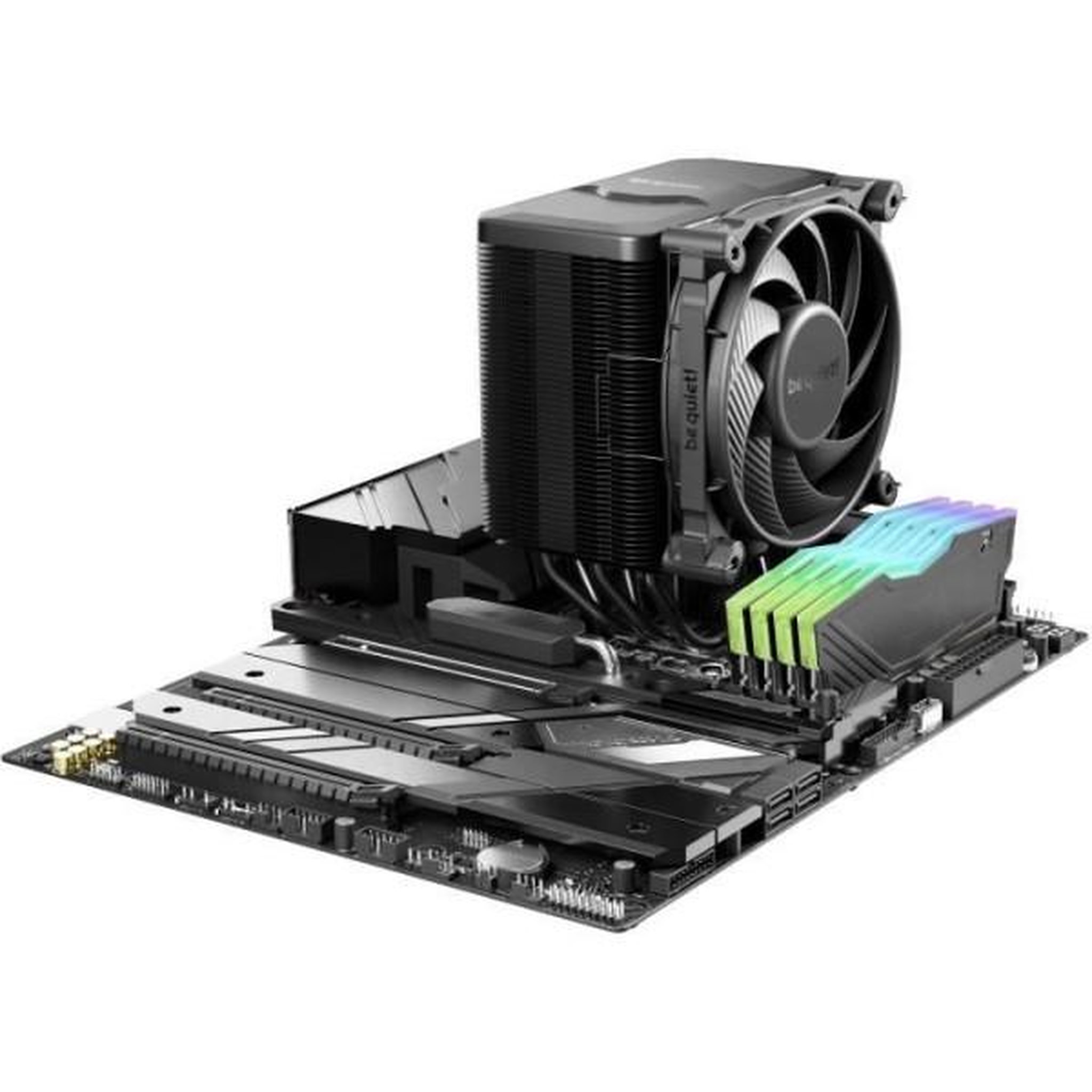 Voir la diapositive 4 : BE QUIET Refroidisseur CPU - BEQUIET - Dark Rock 5 - Ventilateur Silent Wings 135mm - Montage sans outil - Design élégant