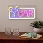 Voir la diapositive 6 : ATMOSPHERA Lampe Murale Néon LED  Bar  42cm Multicolore