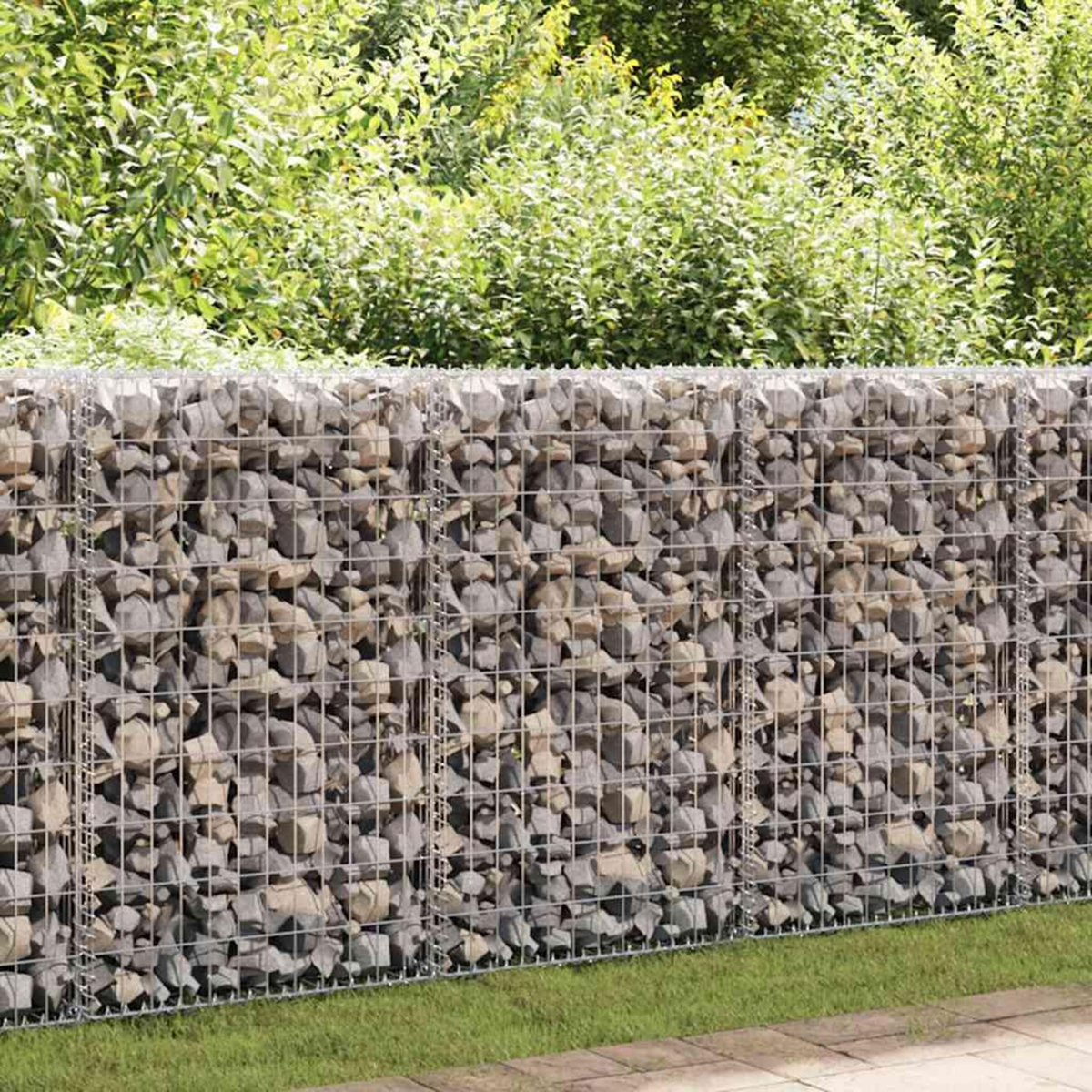 VIDAXL Spirales de gabion 24 pcs Acier galvanise 100 cm