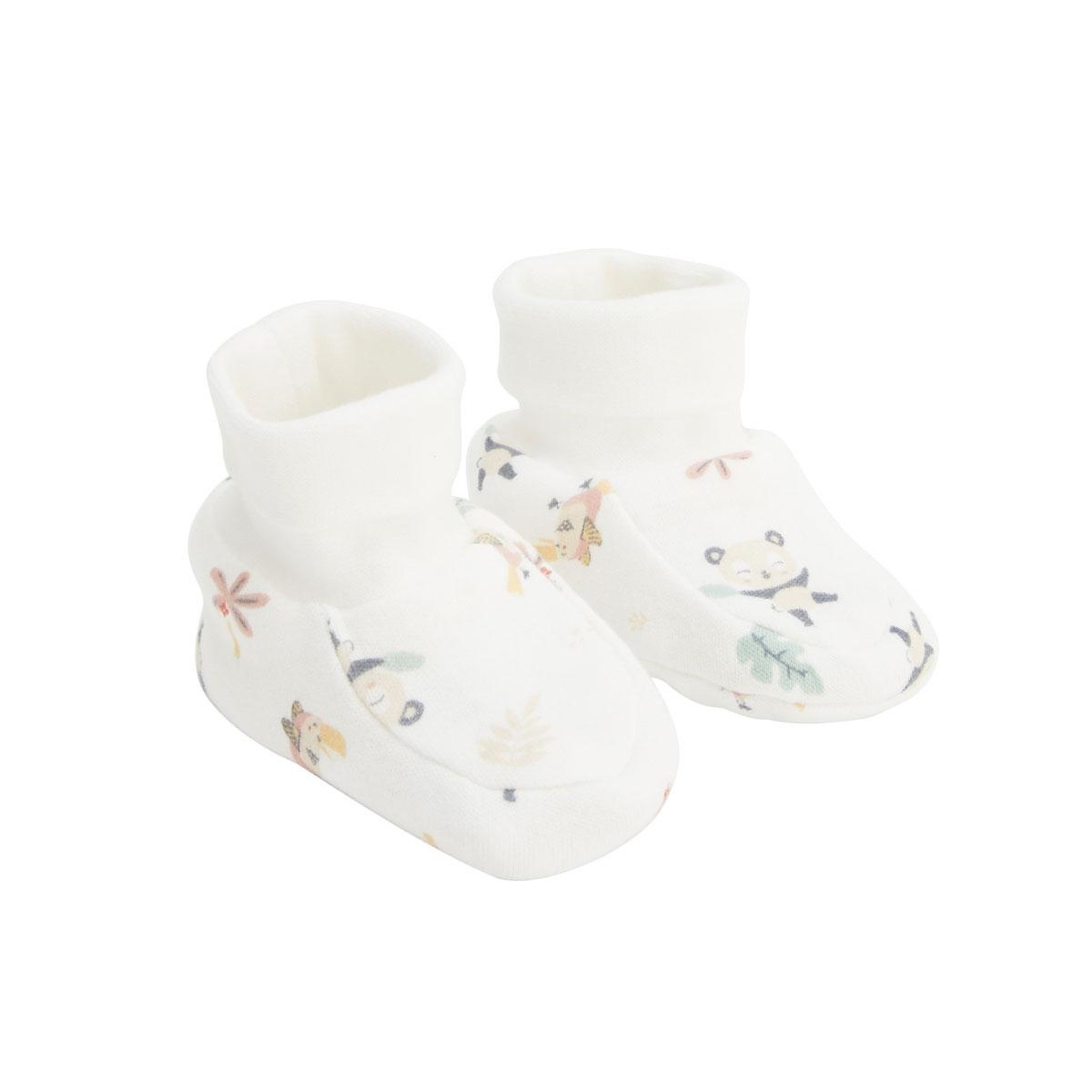 Voir la diapositive 6 : Petit Béguin Combinaison bébé en molleton et chaussons baby panda