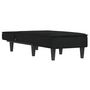 Voir la diapositive 3 : VIDAXL Chaise longue noir velours