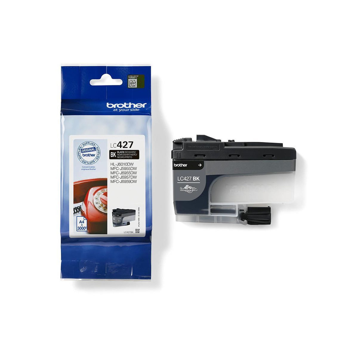 Brother Cartouche d'encre Originale LC427 Noire Standard - LC427BK