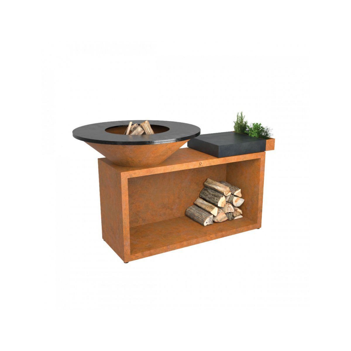 OFYR Brasero Island Corten85 Ceramic DarkGrey OI3C85C