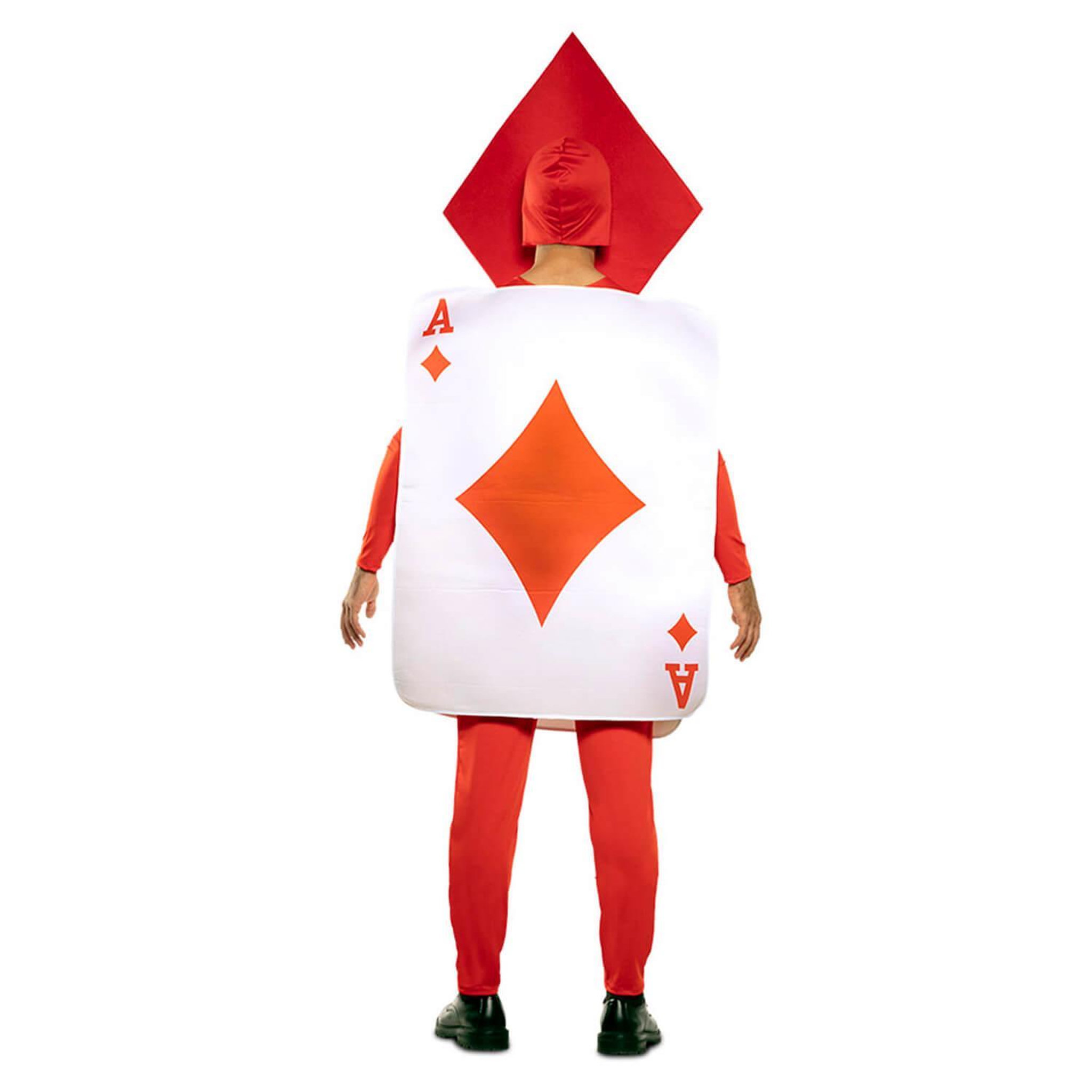Voir la diapositive 4 : EURO CARNAVALES Déguisement As de Carreau - Adulte - M/L