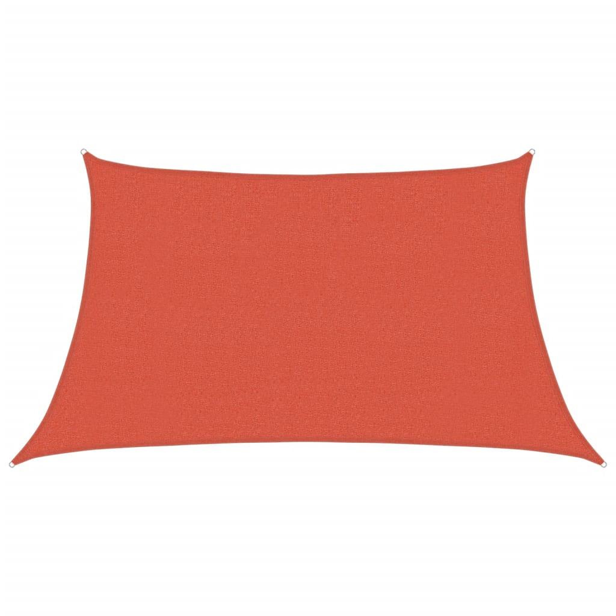 Voir la diapositive 2 : VIDAXL Voile d'ombrage 160 g/m^2 Terre cuite 3/4x2 m PEHD