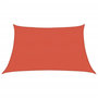 Voir la diapositive 2 : VIDAXL Voile d'ombrage 160 g/m^2 Terre cuite 3/4x2 m PEHD