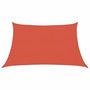 Voir la diapositive 2 : VIDAXL Voile d'ombrage 160 g/m^2 Terre cuite 3/4x2 m PEHD