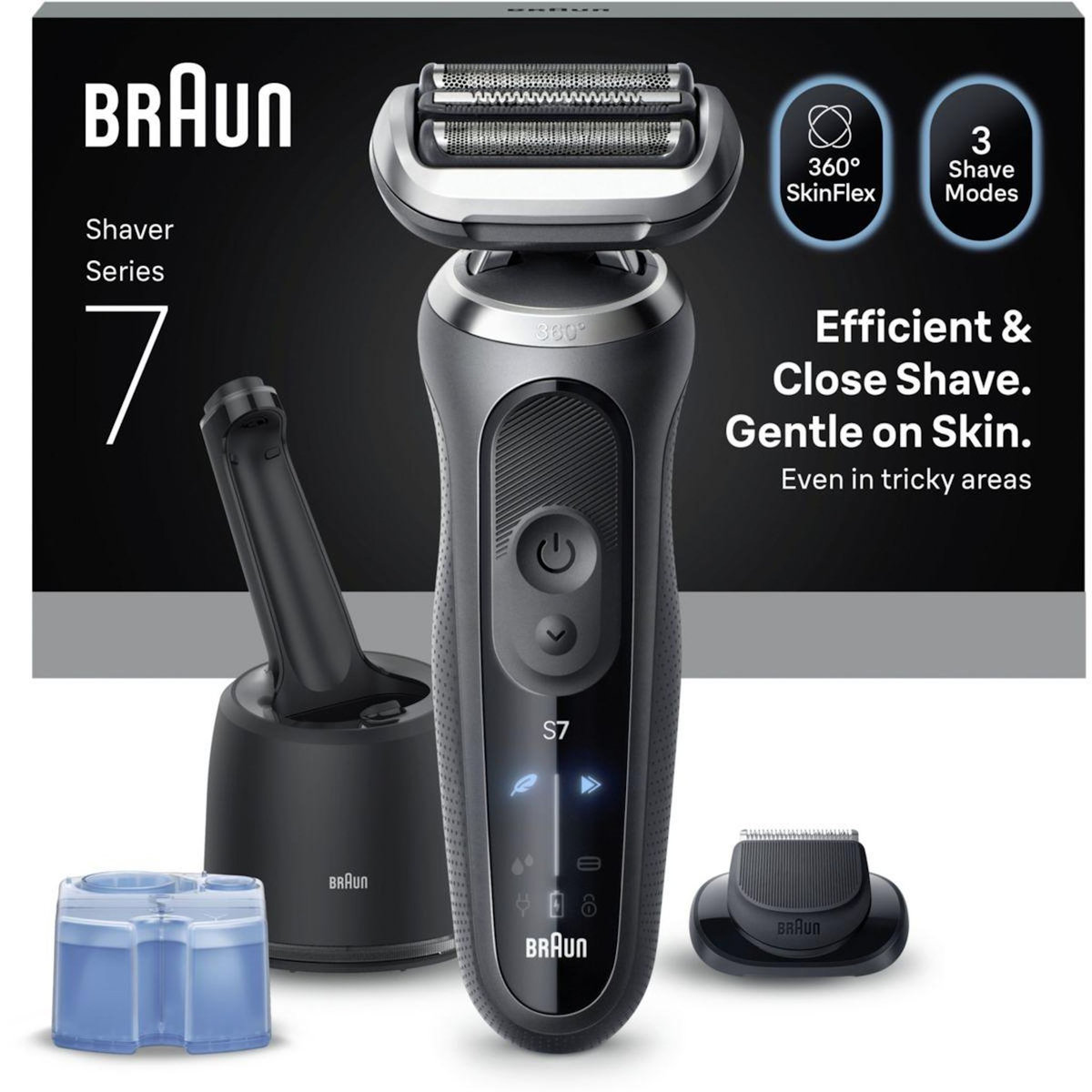 BRAUN Rasoir électrique Series 7 72-G7200cc Clean&Charge