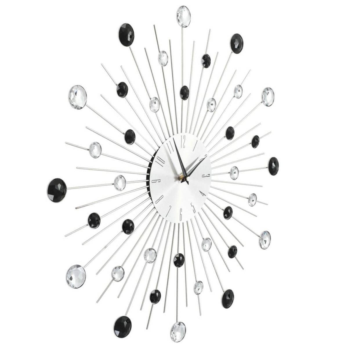 VIDAXL Horloge murale avec mouvement a quartz Design moderne 50 cm