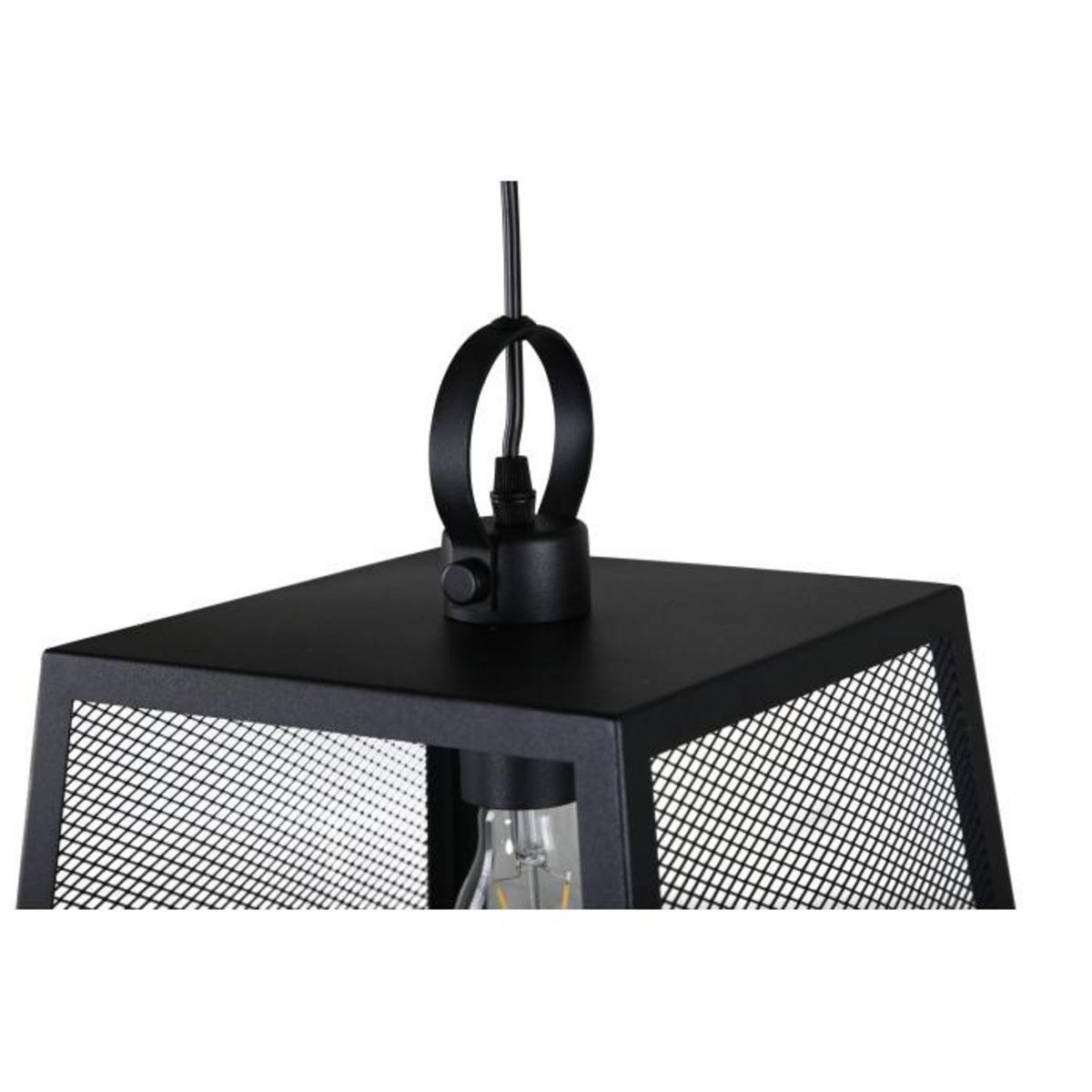 Paris Prix Lampe Suspension Design  Hage  37cm Noir