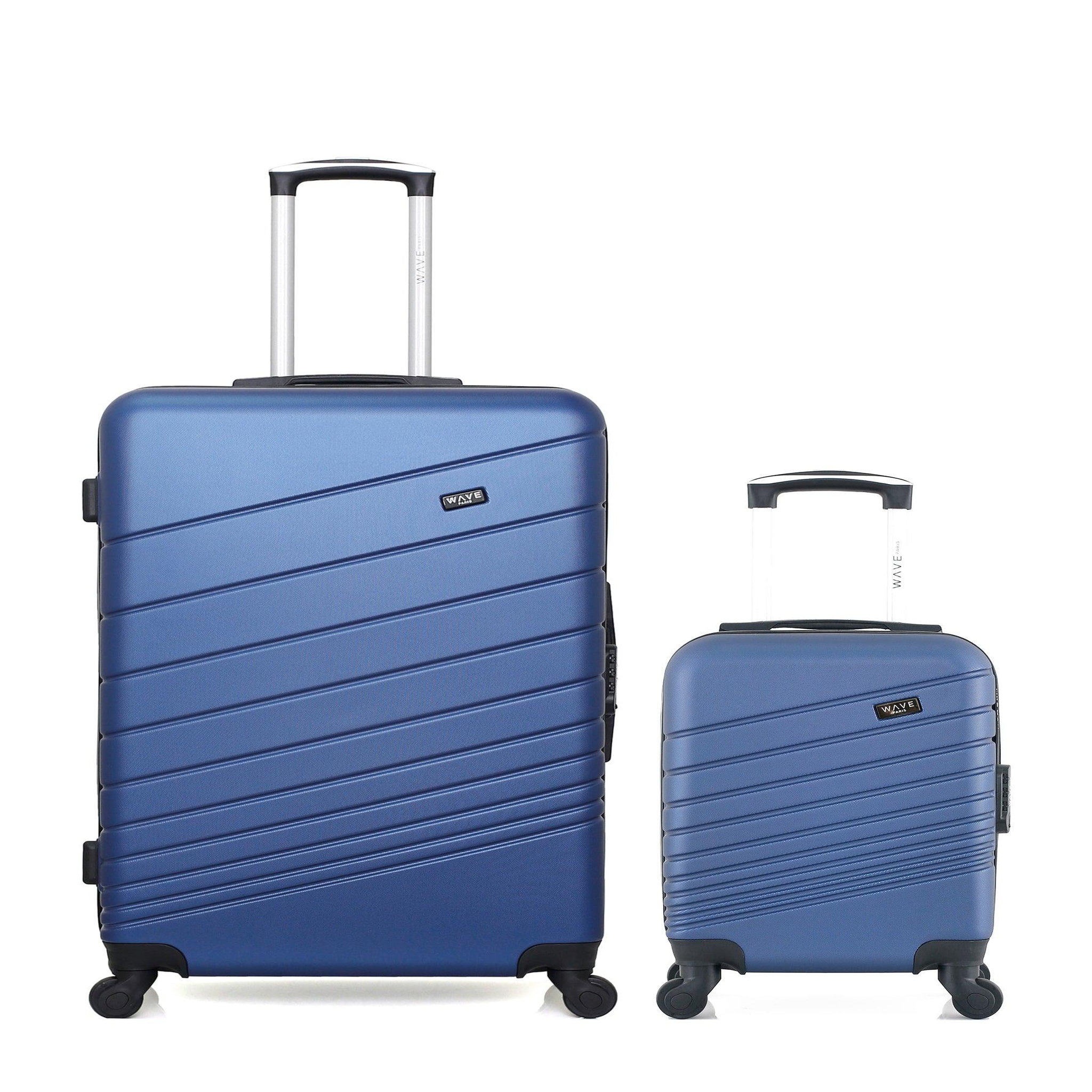 WAVE PARIS Lot de 2 - valises grand format et cabine xxs tigre