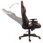 Voir la diapositive 5 : VIDAXL Chaise de jeu pivotante Rouge PVC