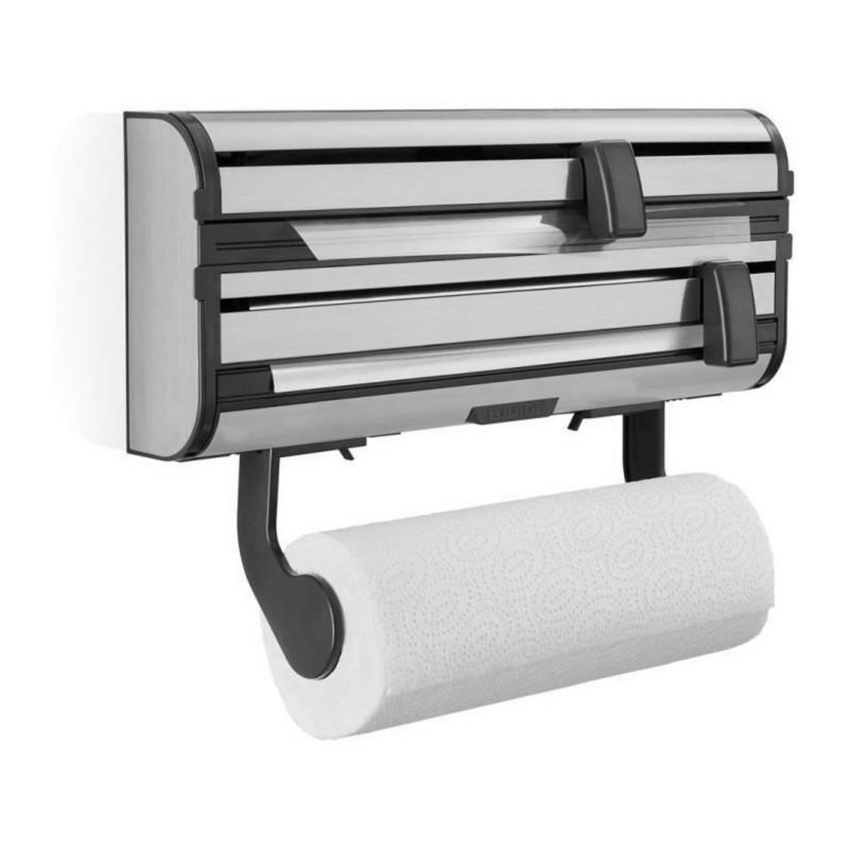 Leifheit LEIFHEIT Distributeur essuie tout papier aluminium film Parat Royal 25793 Leifheit devidoir mural pratique 3 rouleaux lames tran