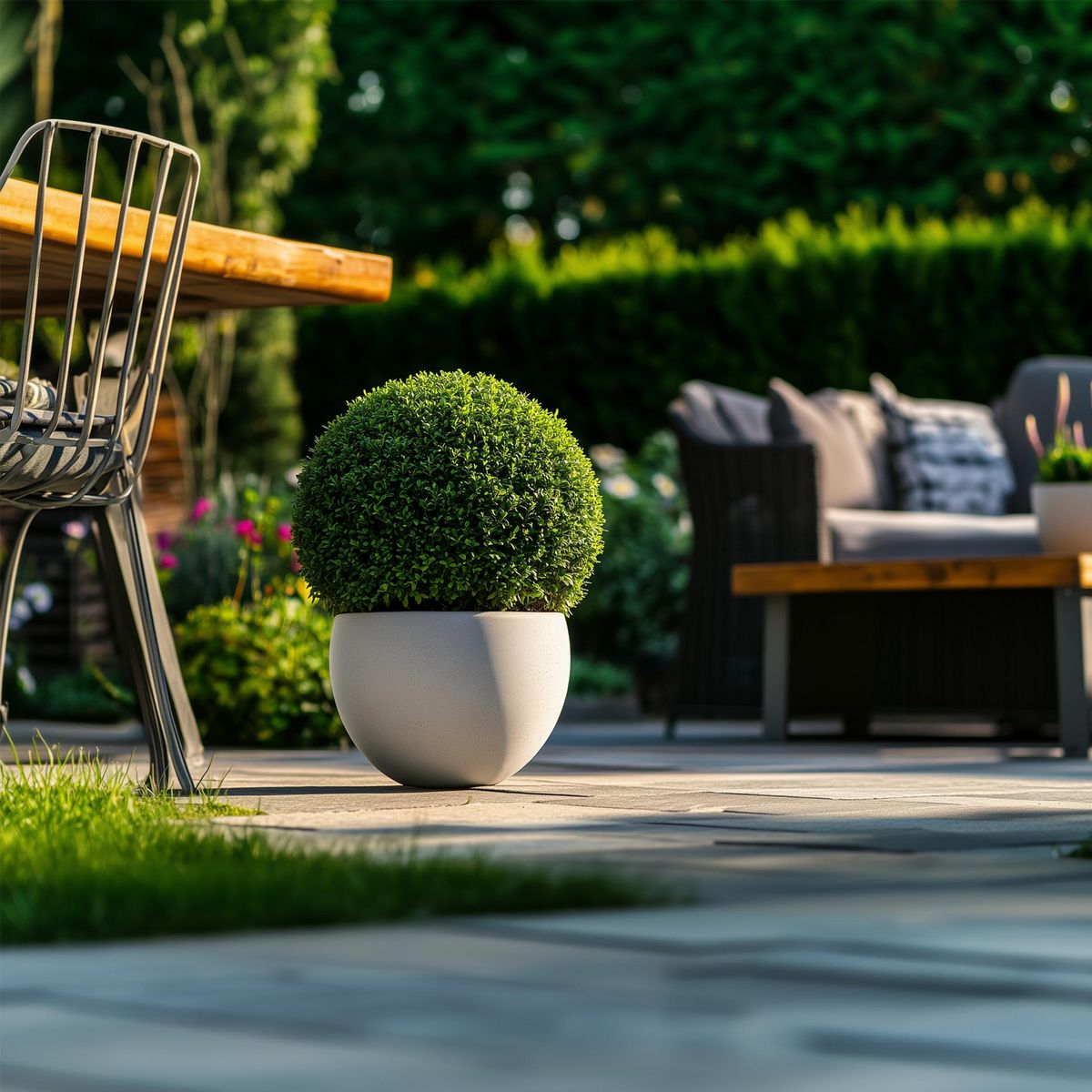 PLANT IN A BOX Houx crenelé - Ilex crenata 'Jenny' - Hauteur 30-40cm - ⌀17cm