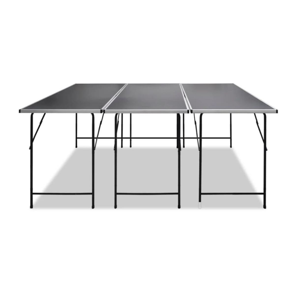 VIDAXL Table a coller 3 pcs Pliable