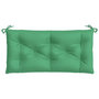 Voir la diapositive 5 : VIDAXL Coussins de banc jardin lot de 2 vert 100x50x7 cm tissu Oxford