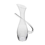 SECRET DE GOURMET Carafe à Vin en Verre  Margot  1,1L Transparent