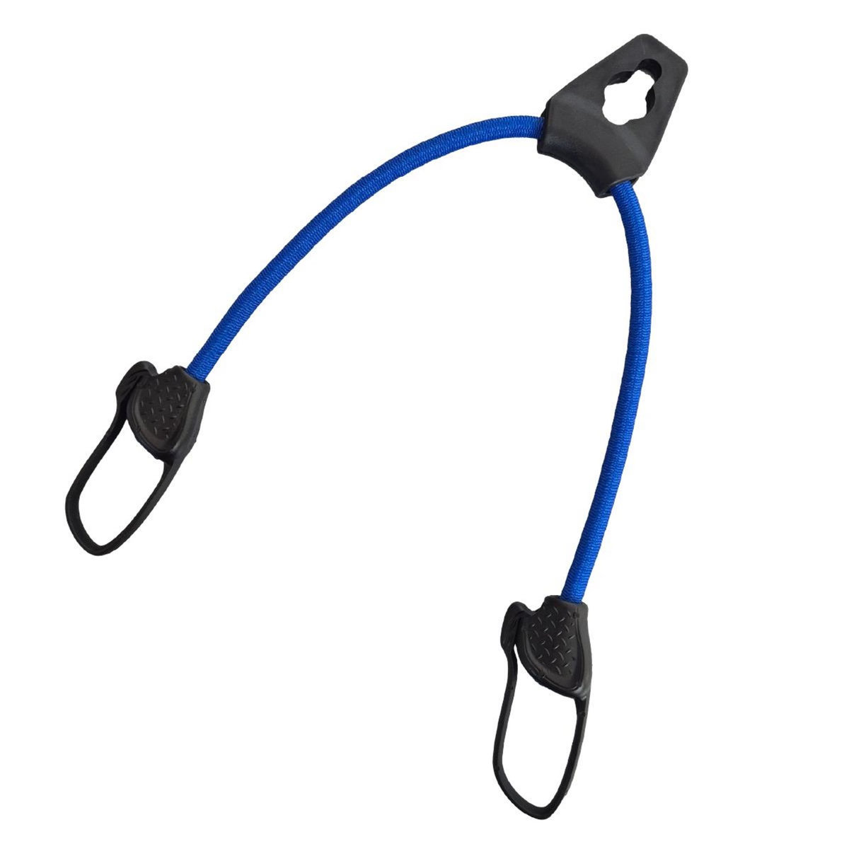 LINXOR Lot de 10 tendeurs sandows sécurisés et normés avec passant piton - Bleu