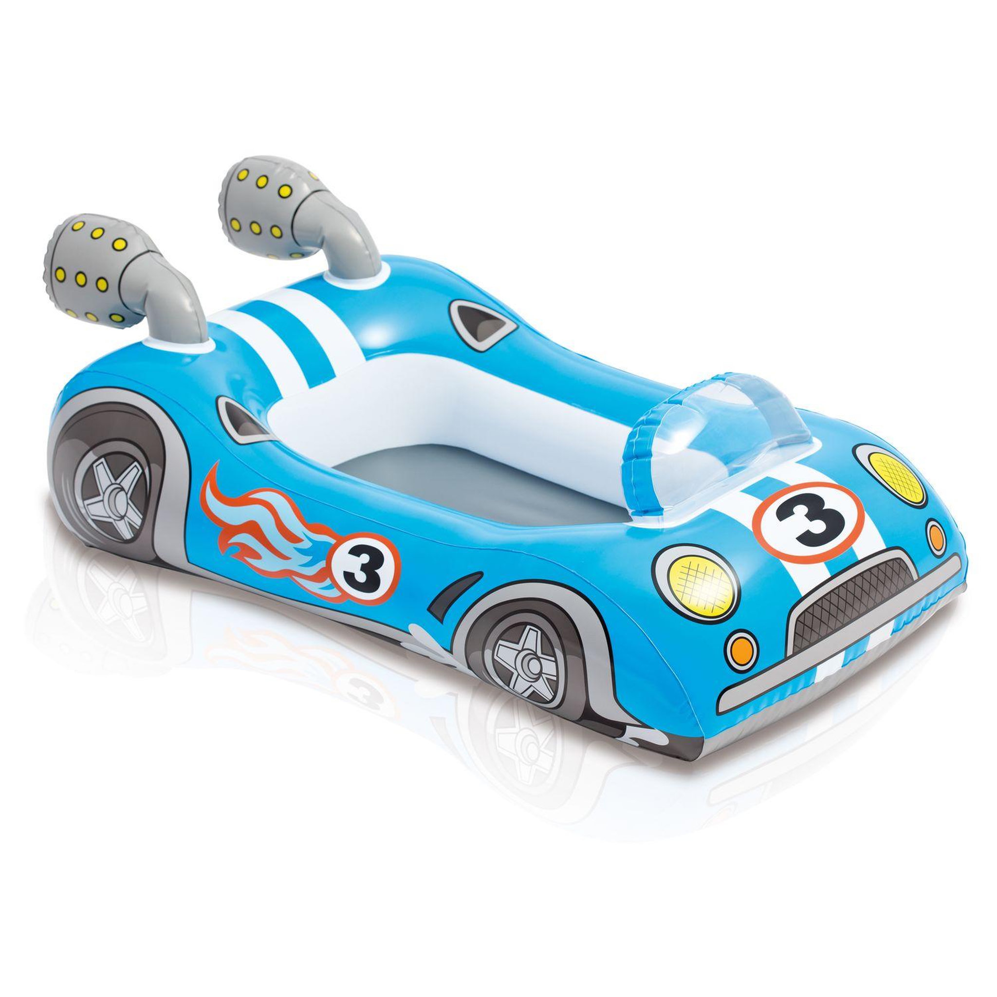 Voir la diapositive 1 : INTEX Bateau gonflable voiture avion ou poisson