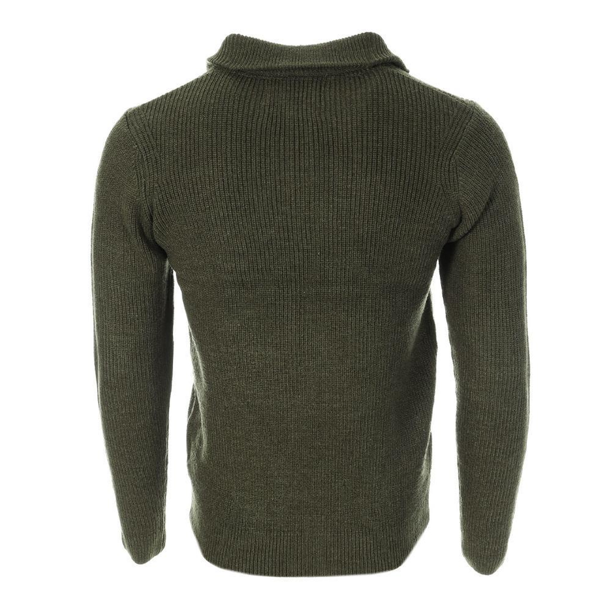 Voir la diapositive 2 : RMS 26 Pull 1/4 Zip Kaki Homme RMS26 Camioneur