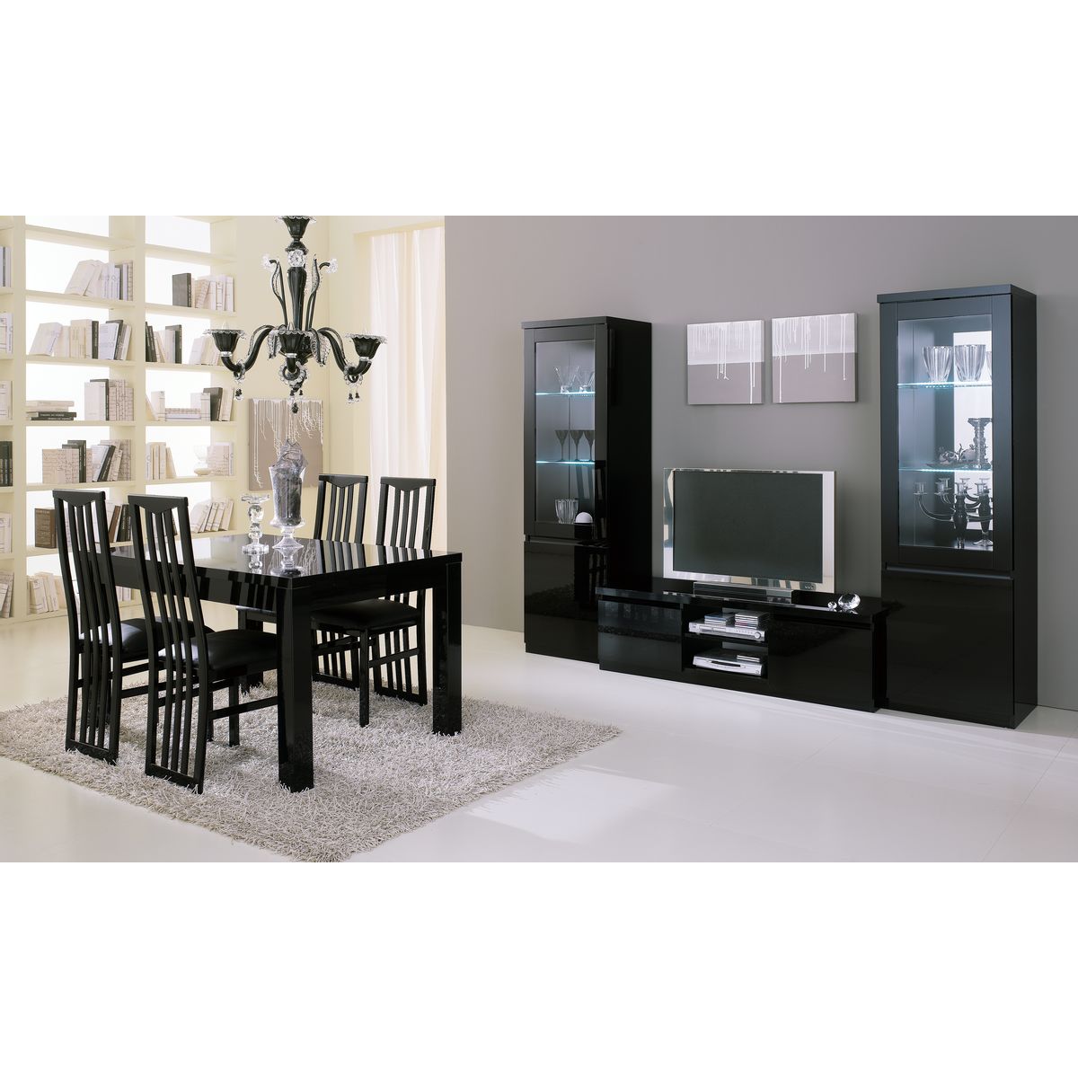 Vitrine 2 portes L58cm GENOVA