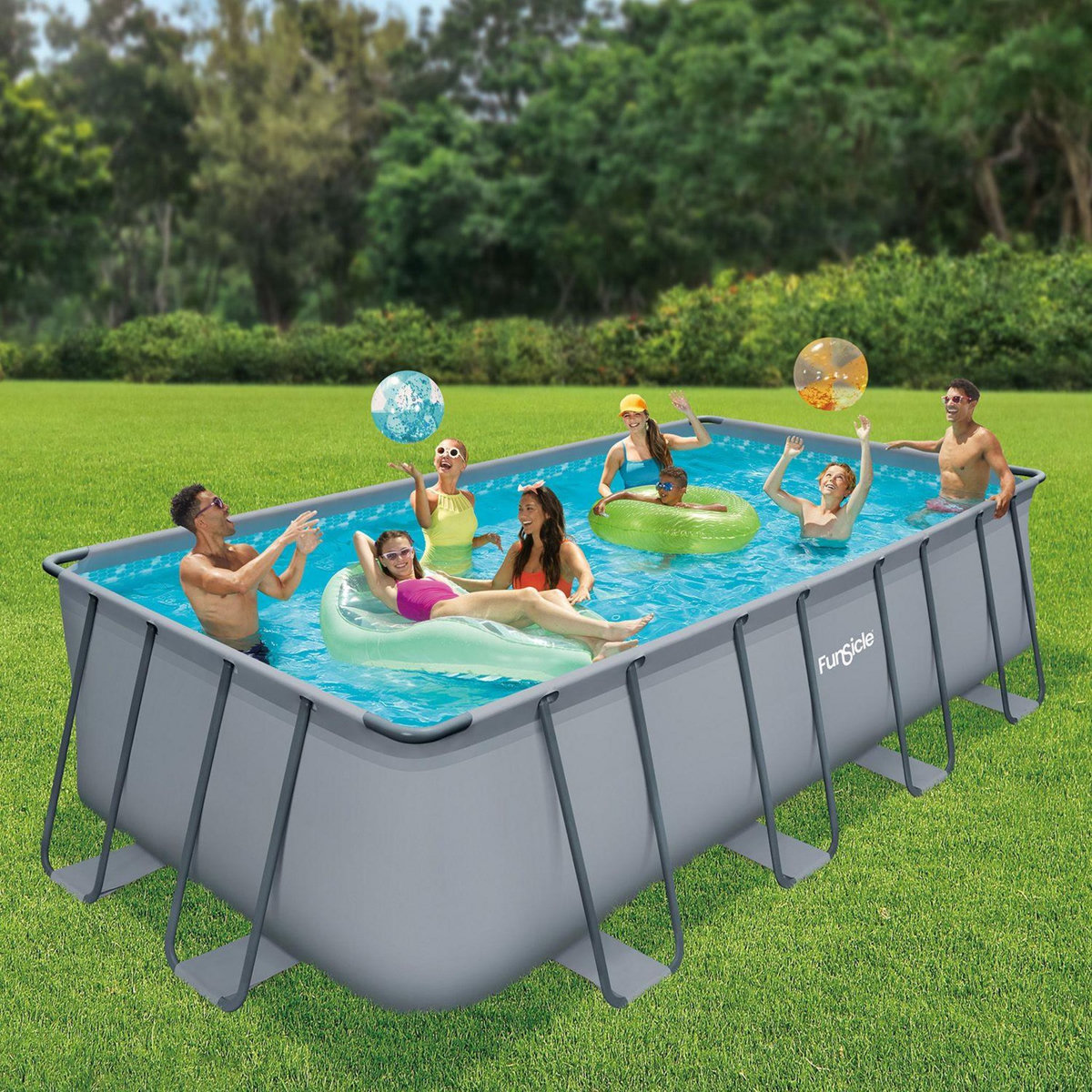 Piscine Tubulaire Rectangulaire Pas Cher