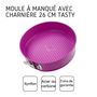 Voir la diapositive 4 : TASTY Moule à manqué à charnière 26 cm Tasty Pâtisserie