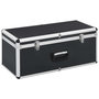 Voir la diapositive 2 : VIDAXL Boîtes de rangement 2 pcs Noir Aluminium