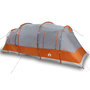 Voir la diapositive 2 : VIDAXL Tente familiale tunnel 6 personnes gris impermeable