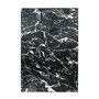 Voir la diapositive 1 : Paris Prix Tapis Antidérapant à Poils Plats  Rhodin  Noir & Blanc