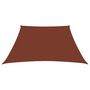 Voir la diapositive 2 : VIDAXL Voile de parasol Tissu Oxford trapeze 2/4x3 m Terre cuite