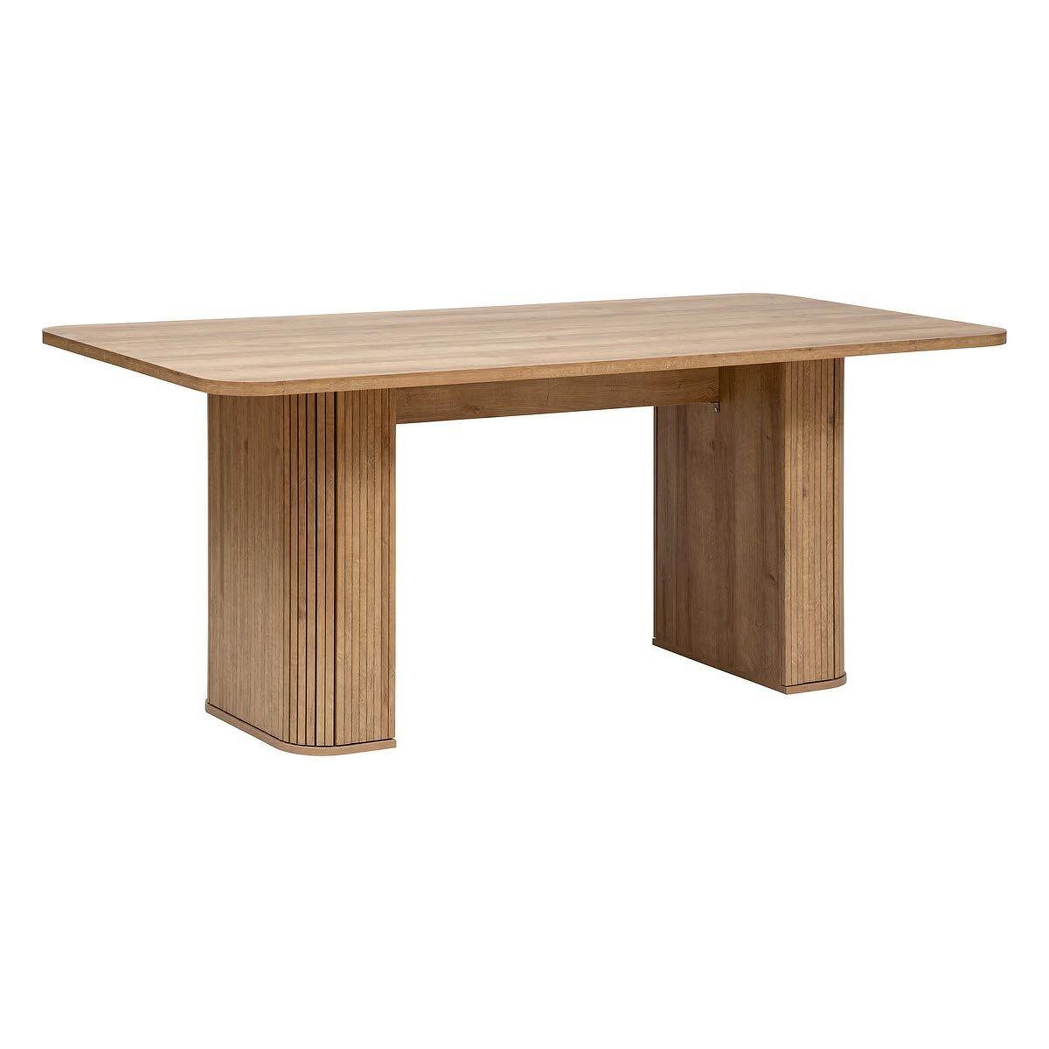 ATMOSPHERA Table à manger design  colva  180cm marron